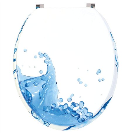 Wirquin 20717963 Abattant WC en fibre de bois Woody 100% FSC Aquarium