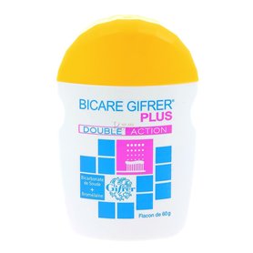 Gifrer Bicare Plus Bicarbonate de Soude + Bromélaïne Mentholée 60 g