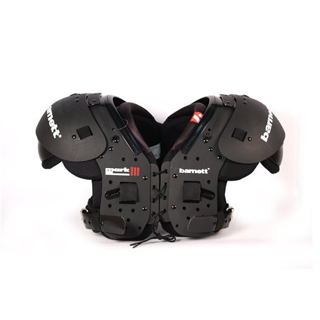 BARNETT Mark III Noir Taille S épaulière de Football américain Pro