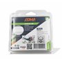 Edma AGRAFE OMEGA 20 - Galva plastifié blanc - x 200 pcs