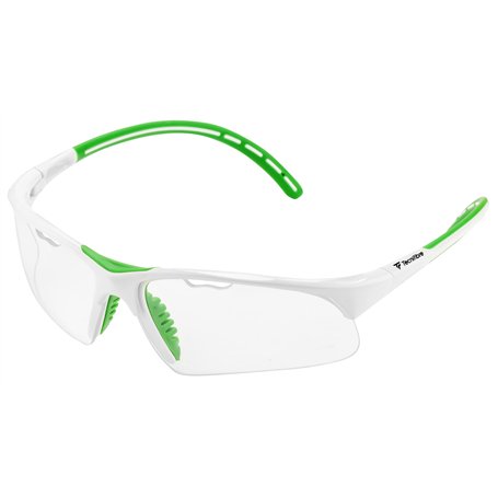 TECNIFIBRE LUNETTES SQUASH UNISEXE - BLANC VERT