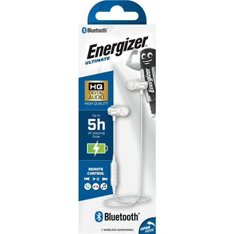 Casque Energizer CIBT20WH2 Blanc