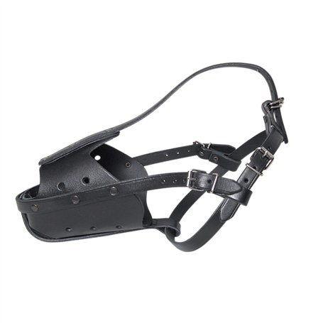 Difac Muselière Police T 4 pour Chien Noir