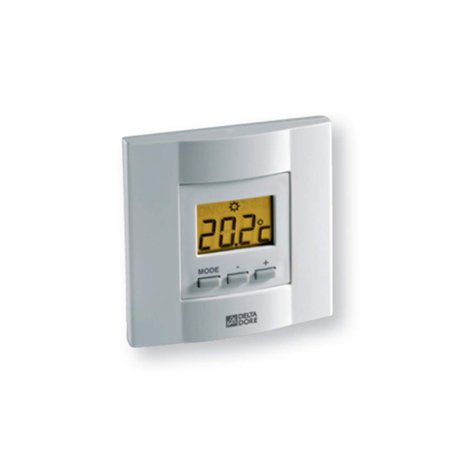 Delta Dore Thermostat filaire à touche Tybox 21. Gestion du chauffage - 6053034 Blanc Taille unique