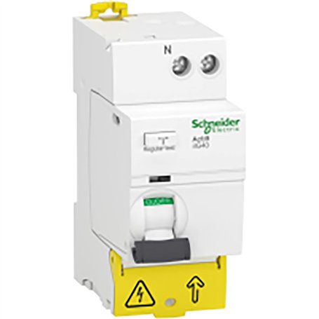 Schneider Electric - Acti9 iIG40 - interrupteur différentiel tête de groupe - 1P+N 40A 300mA type AC - A9R77640