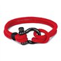 ZENSE - Bracelet manille nautique rouge pour homme en corde tressé ZB0371