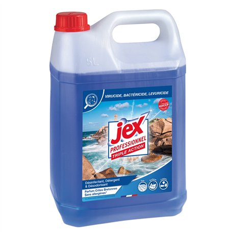 JEX - Nettoyant Sol & Surfaces Côtes Bretonnes - Nettoyant Multi-Usage Triple Action : Nettoie
