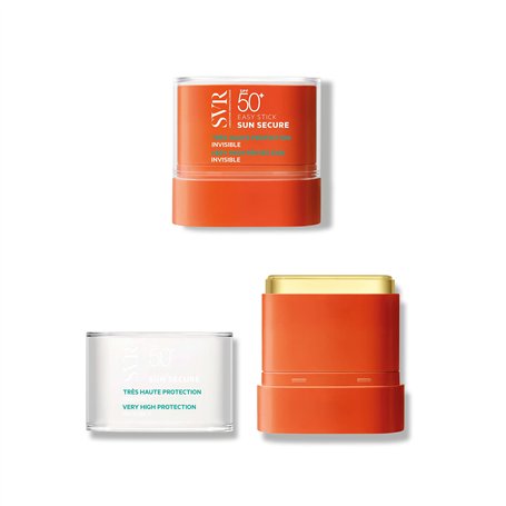 SVR - Sun Secure Easy Stick SPF50+ - Stick solaire invisible pour zones sensibles – Très haute protection UVA
