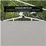 Outsunny Panneaux latéraux pour Gazebo, pour 3x3(m) ou 3x6m Pop Up Gazebo, 2 Packs de Panneaux latéraux de Remplacement, Gris