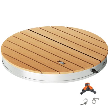 Outsunny Douche de Jardin extérieure Portable