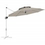 Outsunny Parasol déporté rond 3 x 2