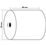 5 Bobine Papier Thermique SANS BISPHÉNOL 80 x 80 x 12 mm SANS BISPHÉNOL A rouleaux thermique 80x80x12 pour ticket de caisse impr