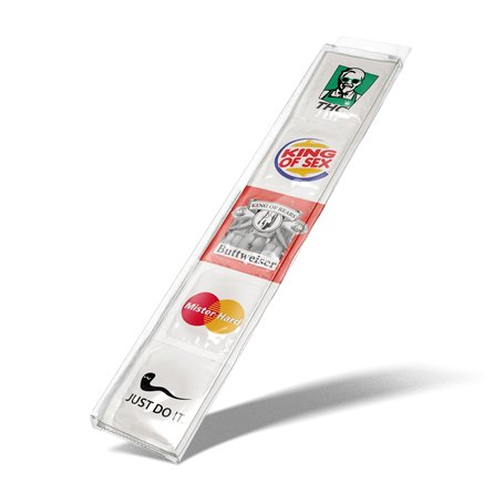 CALLVIN | Pack de 5 Préservatifs Humour Parodie 2 | Personnalisés Mesure ton Plaisir | Idée de Cadeau Drôle | Pour des Moments A