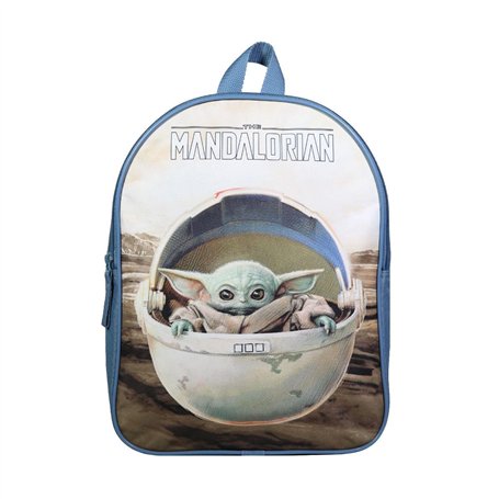 Bagtrotter Sac à Dos gouter Maternelle 31 cm Baby Yoda Disney Star Wars/The Mandalorian Beige