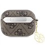 Guess GUAP2G4GSMW Coque pour AirPods Pro 2 Marron 4G Charm Collection