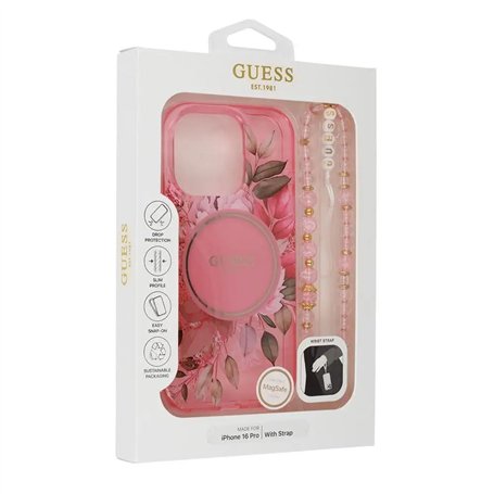 CG MOBILE Guess HC Coque de téléphone conçue pour iPhone 16 Pro Max