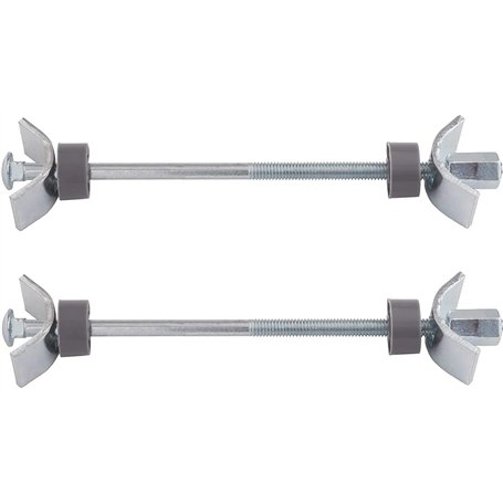 cyclingcolors 2x vis assemblage plan de travail M6 x 65mm étrier relieuse serrage fixation bague plastique ferrure jonction pann