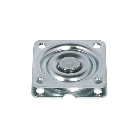 cyclingcolors Plateau rotatif TV tournette à bille carré à roulement à billes 57 x 57 mm 50 Kg Plaque Pivotant Meuble Hifi Prése