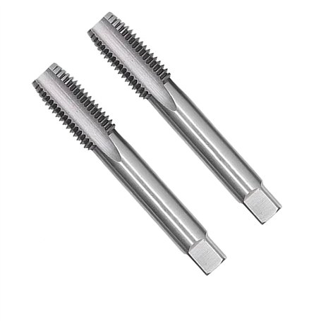 LOT DE 2 TARAUDS À MAIN M 9 M9 x 1.25 M9x1.25 | ACIER 9Si-cr | FILETAGE MÉTRIQUE (1615)