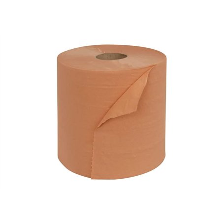 Bobine essuyage industriel 1000 formats - 2 plis - Chamois - 23