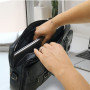 Waytex 71013 Sacoche Porte Documents Besace simili cuir, Mallette business Ordinateur et Tablette avec bandoulière Noir