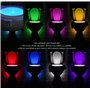 PARENCE.- Eclairage LED pour WC/Capteur de Mouvement Luminaire pour Toilette et Salle de Bain/Lumière Veilleuse avec 8 coloris D