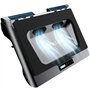 KLIM Everest - Support Ordinateur Portable Ventilé - Nouveauté 2024 - Refroidisseur PC Portable à Turboventilateur (4300 RPM) et