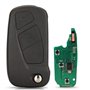 ProPlip Clé complète électronique à Programmer Compatible avec Ford Ka 3 Boutons ID46 PCF7946 434MHz Télécommande Vierge