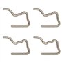(Lot de 4) Agrafes de Serrage Injecteur - Clips d’Injecteur Retour de Gasoil OEM : 1981.69