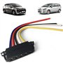 Connecteur avec Câble de Resistance de Chauffage Ventilation Climatisation compatible pour DS5 Peugeot 3008 I 5008 I MTO512 6441