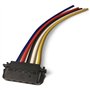 Connecteur avec Câble de Resistance de Chauffage Ventilation Climatisation compatible pour DS5 Peugeot 3008 I 5008 I MTO512 6441