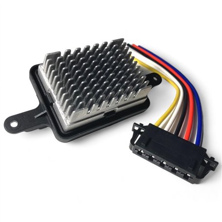 Kit Réparation Connectique avec Faisceau + Résistance de Chauffage Ventilation Climatisation Habitacle compatible pour Peugeot 3
