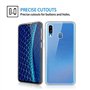 COPHONE® Coque Compatible Samsung Galaxy A40 Transparente 360 degrès en Gel Protection Integral et Invisible. Housse Silicone Ha