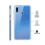 COPHONE® Coque Compatible Samsung Galaxy A40 Transparente 360 degrès en Gel Protection Integral et Invisible. Housse Silicone Ha