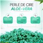 Perle de Cire Aloé-véra 1kg+500g Wax Bille de chauffe cire-professionnelle-sans bandes et appareil poils-Femme et Homme pour le 