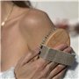 Stephanie Franck Beauty - Dry Brushing Body Brush - Brosse de Massage à sec Energisante - en Crin de Cheval, fibres de Tampico f