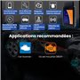 OBDII Bluetooth - Diagnostic OBD Auto Universel 2025 | Lisez & Effacez Les Codes Erreurs en 4 Min | Compatible Tous Véhicules, A