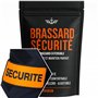 Strate Gear Pack x2 Brassard securite Agent de surete privé Orange Fluo Staff Tour de Bras videur Bandeau reflechissant reglable