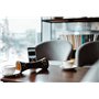 MANGOBEAT® - Enceinte écologique et Universelle en Bois - Amplification de Tous Les Smartphones sans électricité - « Bordeaux Zé