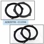 AERZETIX - C11594 - Lot de 2 Adaptateurs/supports pour haut-parleurs de voiture Ø165 mm - côté de montage portière arrière - com