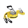 Slackline - SCHILDKROT - 15 m de long x 5 cm de large - Cliquet en métal - Sangle d'apprentissage incluse - Max 150 kg