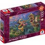 Schmidt Spiele 58034 Thomas Kinkade, Disney, Rapunzel Tangled up in Love, 1000 Teile Puzzle
