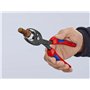 KNIPEX 82 02 200 TwinGrip Pince de préhension frontale et latérale avec poignées Confort grise atramentisée 200 mm