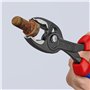 KNIPEX 82 02 200 TwinGrip Pince de préhension frontale et latérale avec poignées Confort grise atramentisée 200 mm