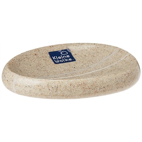 Kleine Wolke 5080226853 Stones Porte-Savon Polyrésine Sable 40 x 30 x 10 cm