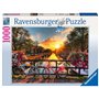 Ravensburger - Puzzle Adulte - Puzzle 1000 pièces - Vélos à Amsterdam - Adultes et enfants à partir de 14 ans - Puzzle de qualit
