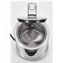 ProfiCook PC-WKS 1119 - Bouilloire - avec affichage du niveau d'eau - 1,7 l - 1850–2200 W - Base rotative 360 ° - Couleur Argent