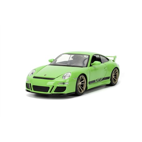 Jada Toys Fast and Furious Porsche 911 GT3 2007 Voiture Miniature de Film de Fast & Furious 10 (Fast X) avec pièces à Ouvrir