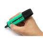 STABILO Lot de 3 Surligneurs BOSS ORIGINAL Rechargeable Pte Biseautée 2-5 mm Turquoise