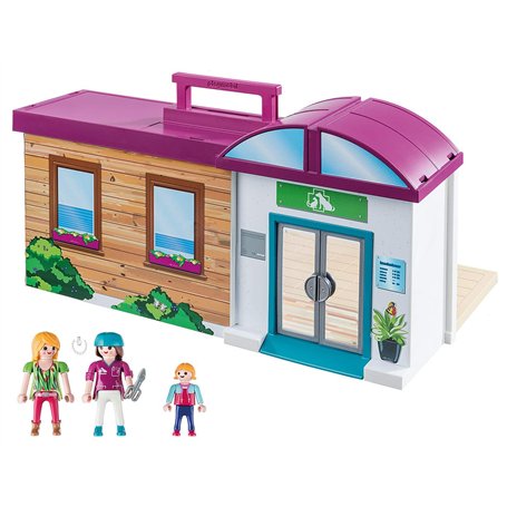 Playmobil 70146 Clinique vétérinaire transportable- - City Life- 27
